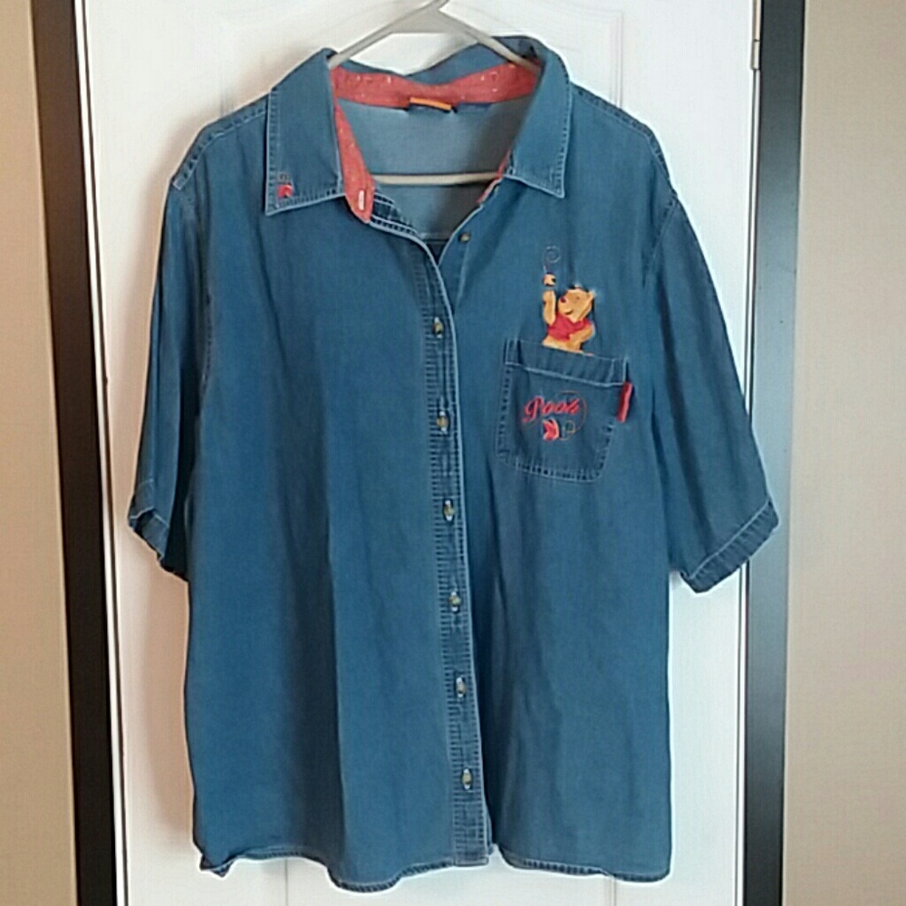 Blue jean shirt